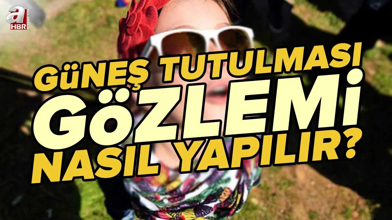 Güneş Tutulması güneş gözlüğü ile izlenebilir mi? 2022 GÜNEŞ TUTULMASI gözleminde nelere DİKKAT EDİLMELİ? Çıplak gözle görülür mü?