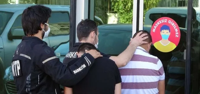 Samsun’da 7 kilo esrarla yakalanan 3 kişi tutuklandı