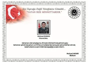 Şehit Binbaşı Mehmet Duman kaç yaşında, nereli? Şehit Mehmet Duman kimdir?