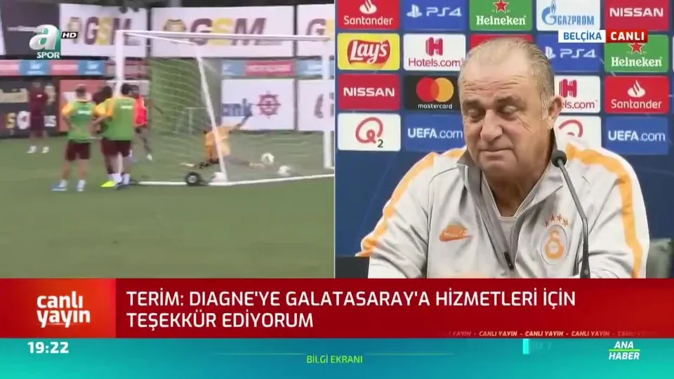 Fatih Terim’den İtalyanca soruya İtalyanca yanıt! İşte o anlar | Video