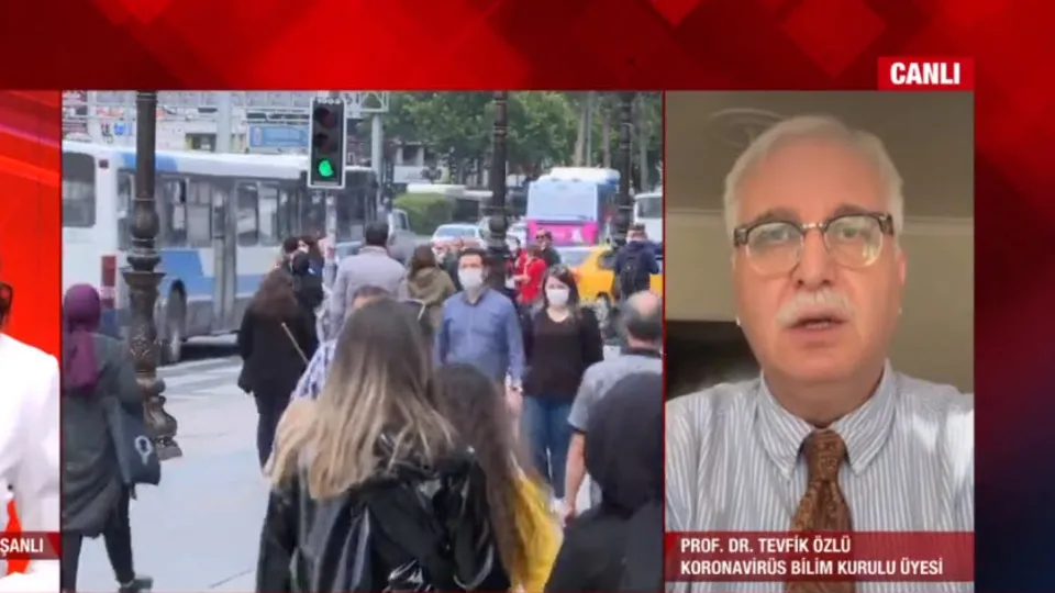 Son dakika: Koronavirüs tedbirleri kapsamında sokağa çıkma yasağı gelecek mi? Koronavirüs Bilim Kurulu Üyesi Prof. Dr. Tevfik Özlü A Haber'de açıkladı: Bazı kısıtlamalar gelebilir