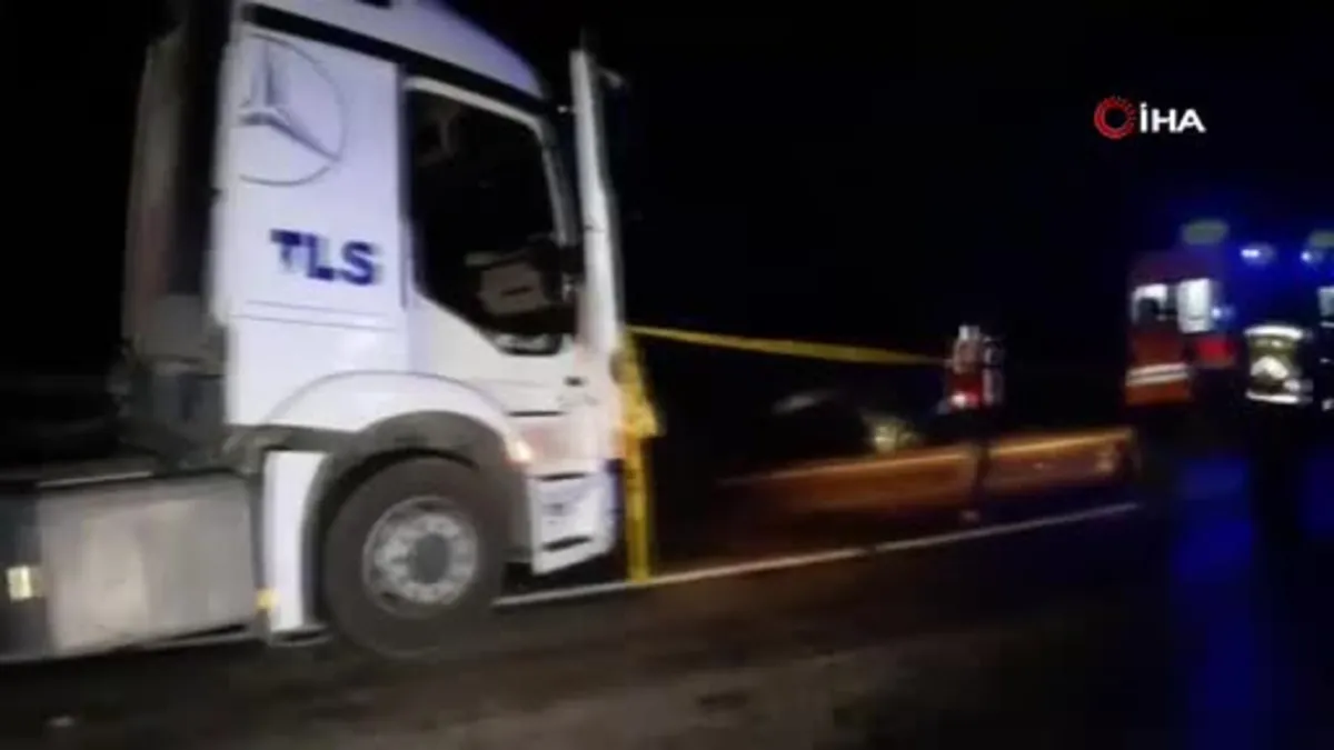 Bolu’da tır ile otomobil çarpıştı: 1 ölü