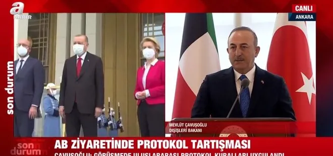 Son dakika: Bakan Çavuşoğlu’ndan AB ziyaretindeki protokol tartışmasıyla ilgili açıklama