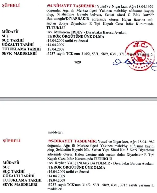Gara’ya giden HDP’li vekil Dilan Taşdemir’in ismi sahte çıktı!