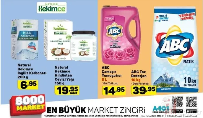 A101 aktüel ürünler kataloğu 4 Temmuz ile ayın ilk fırsatları! İşte A101 indirimli ürünler listesi 2019! 21