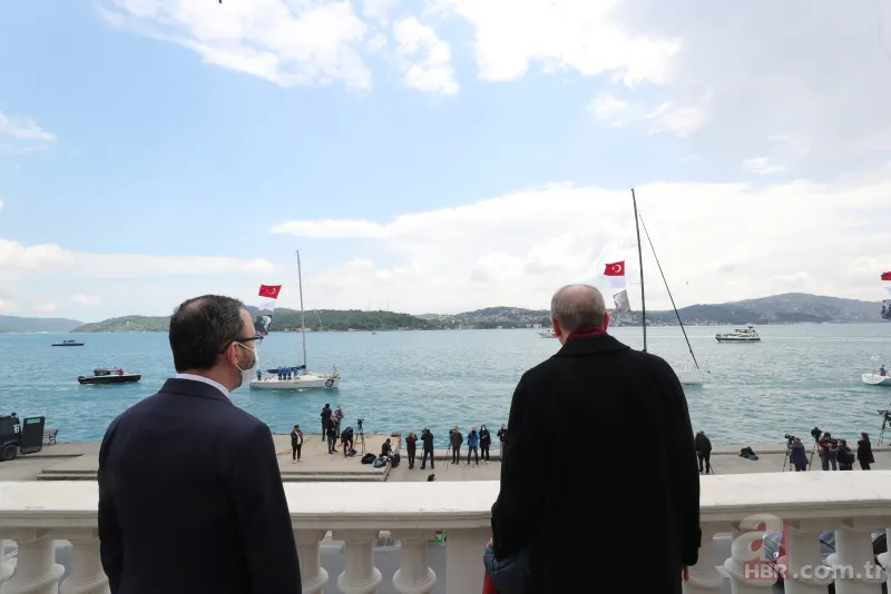 İstanbul'un fethinin 567. yılı dönümü! Gençler ve Milli sporcular Başkan Erdoğan'ı selamladı 13