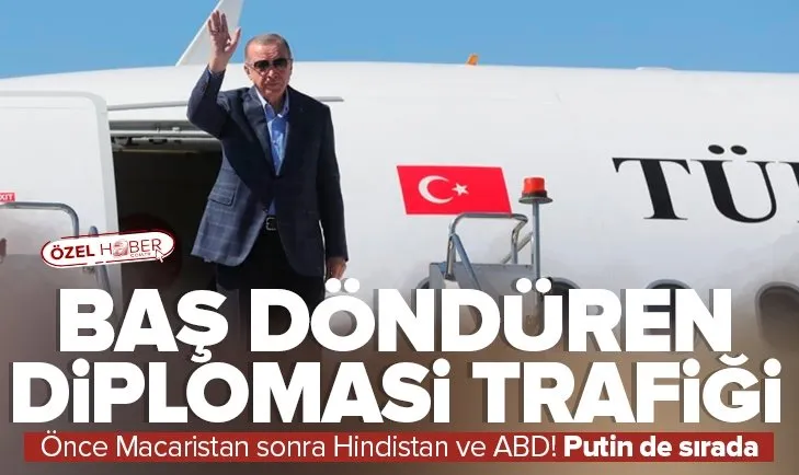 Başkan Erdoğan’dan baş döndüren diplomasi trafiği