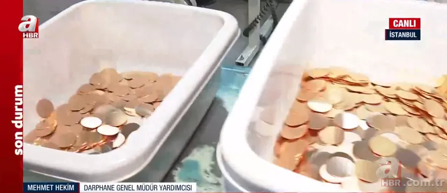 Çeyrek altına yoğun talep! A HABER altınların basıldığı DARPHANE'de: Üretimde artış var 1