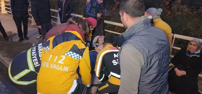 Karabük'te feci kaza! Minibüs otobüse çarptı | Çok sayıda yaralı var