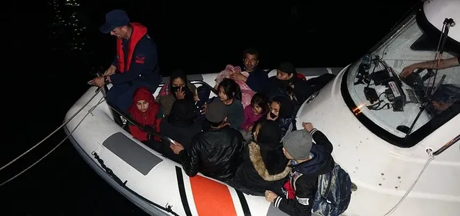 Ege Denizi’nde 29 düzensiz göçmen yakalandı