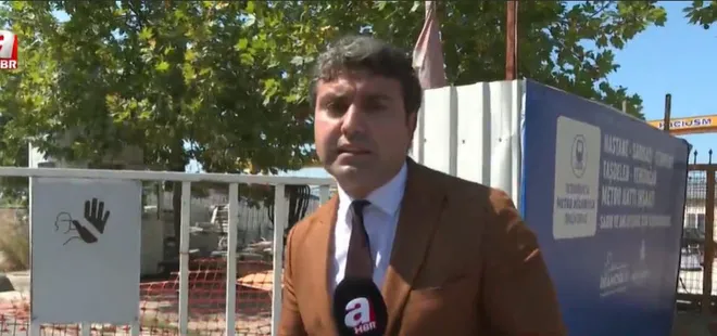 Metrosu kapatılan Sancaktepe’de ’köstebek’ töreni! Vatandaş isyan etti: Tören değil metro istiyoruz