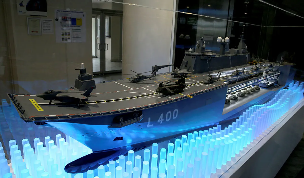 Türkiye'nin ilk uçak gemisi TCG Anadolu 2021'de hazır!