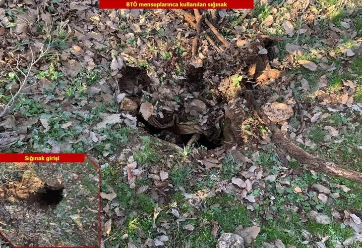 PKK’lı teröristler toprağa gömmüş! Hepsi ele geçirildi...