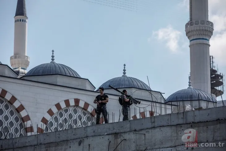 Cumhurbaşkanı Erdoğan Çamlıca Camii’nde incelemede bulundu