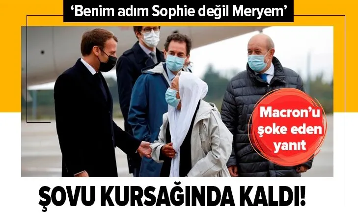 Şovu kursağında kaldı! Macron’u şoke eden yanıt: Benim adım Sophie değil Meryem