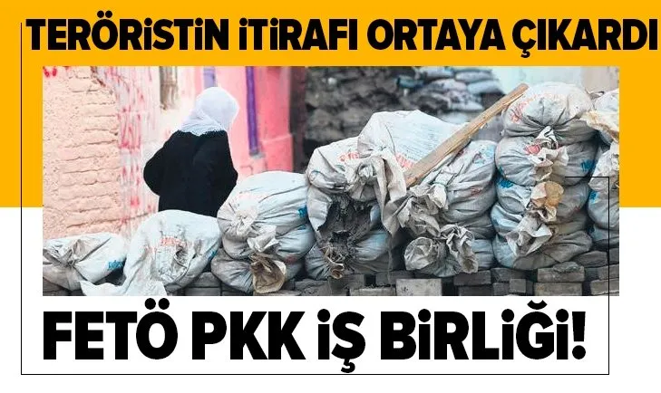 FETÖ PKK iş birliği teröristin itirafı ile ortaya çıkarıldı!