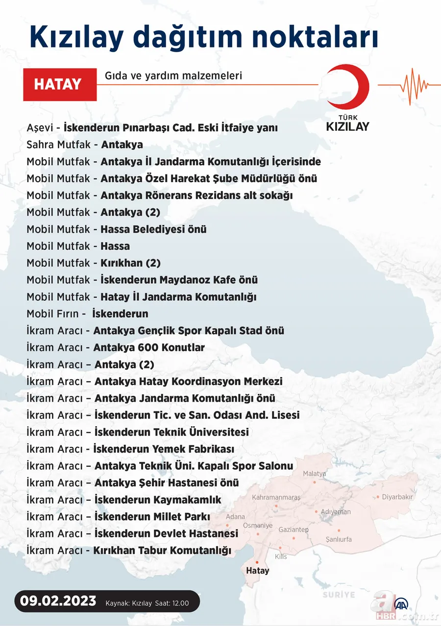 İl il tahliye merkezleri! AFAD ve Kızılay depremzedeler için oluşturulan tahliye noktalarını paylaştı 15
