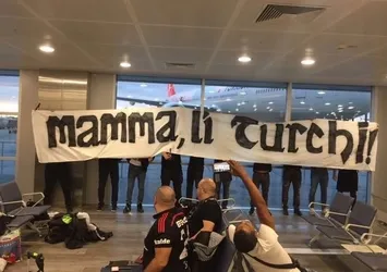Beşiktaş taraftarı Napoli'de saldırıya uğradı