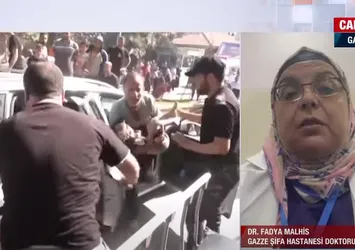 Gazze Şifa Hastanesi Doktoru Dr. Fadya Malhis'ten A Haber'de yürekleri yakan sözler: Görevimizi yapıp şehit olacağız