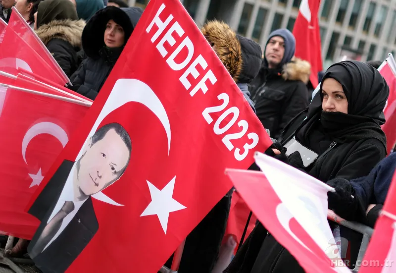 Başkan Erdoğan'a Berlin'de sevgi gösterisi 16