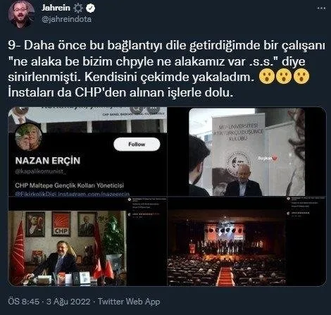 CHP’lileri birbirine düşüren ifşalar! Jahrein OKTROLL adlı grubu ele verdi! Sosyal medya fenomeninden bombardıman...