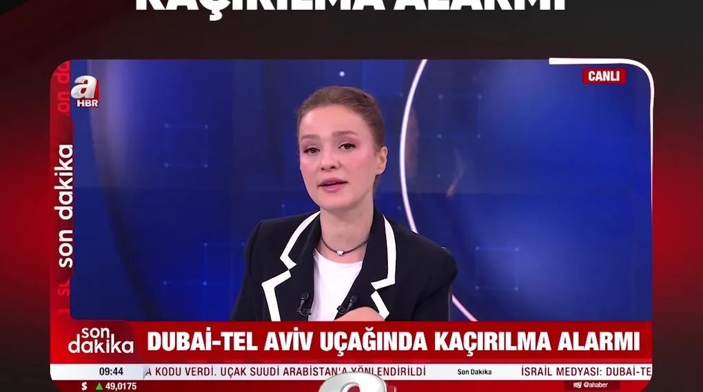 DUBAİ- TEL AVİV UÇAĞINDA KAÇIRILMA ALARMI