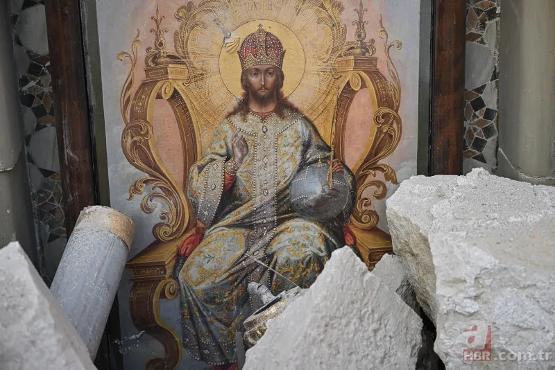 Hatay'daki yıkım Antakya Kalesi'nden görüntülendi 14