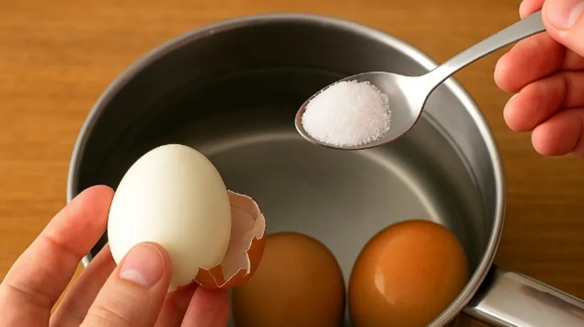 Artık eziyet değil! Yumurta kabuğunu tek hamlede soymanın sırrı!