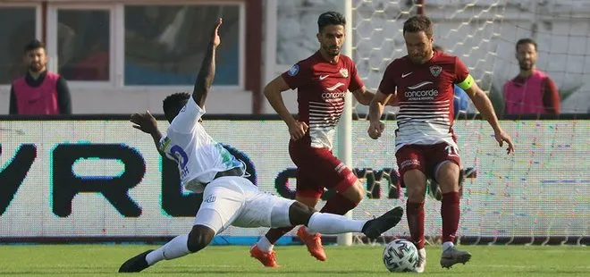 Hatayspor-Çaykur Rizespor maç sonucu: 2-2
