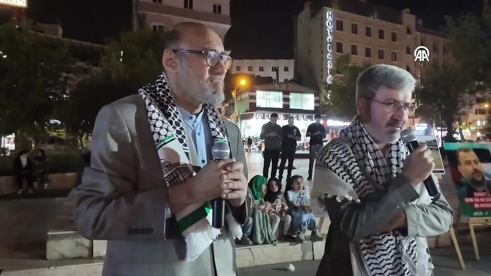 Diyarbakır’da Gazze’ye destek mitingi