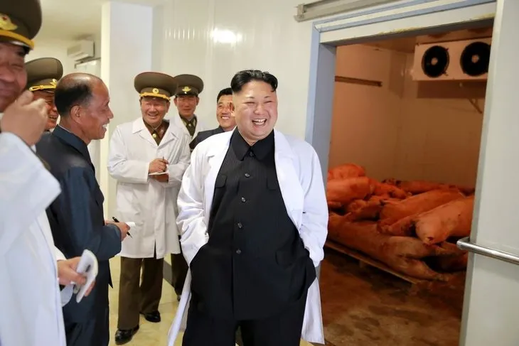 Kim Jong’un bu görüntüleri tartışma konusu oldu