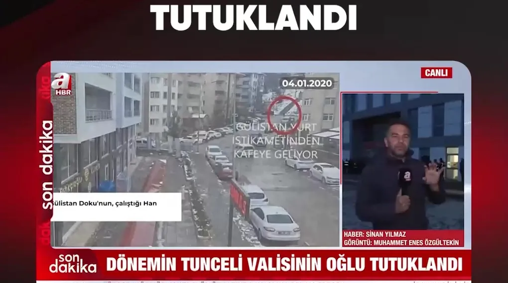 ESKİ VALİNİN OĞLU TUTUKLANDI