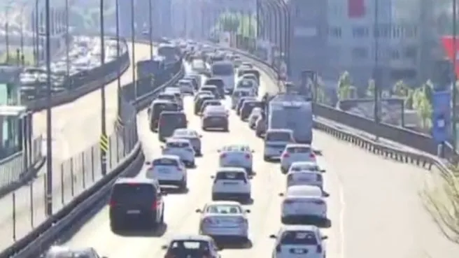 İstanbul trafiğinde son durum ne? İşte trafik yoğunluk haritası