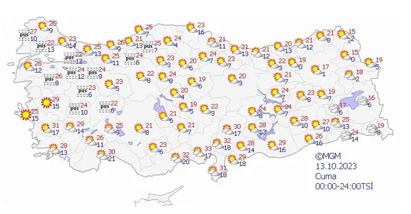 Son dakika! Kar ve karla karışık yağmur geliyor! Meteoroloji'den 12 il için “sarı” kodlu uyarı... - 5