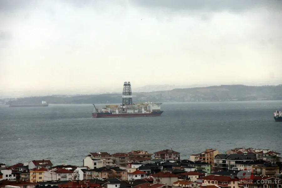 Türkiye'nin yeni sondaj gemisi Yalova açıklarında 1