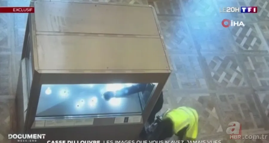 Fransa'da tarihi vurgun! Louvre Müzesi soygununa ait yeni görüntüler ortaya çıktı 11