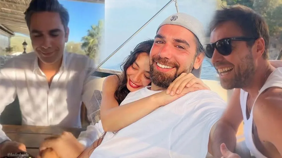 Üç kişilik yıl dönümü kutlaması! Neslihan Atagül Murat Dalkılıç’ı paylaşarak takıldı! Bela hala bizimle