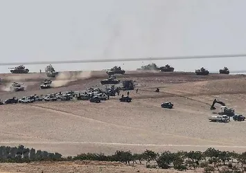 Fırat Kalkanı operasyonu sürüyor! Amarne köyü PYD'nin elinden alındı