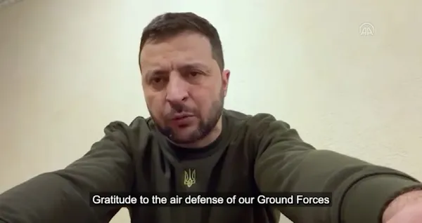 Volodimir Zelenskiy: Yılın ilk gününde Rusya’ya ait 45 İHA imha ettik