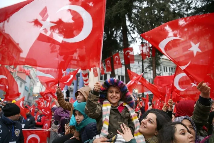 Başkan Erdoğan sevgisi sınır tanımıyor!