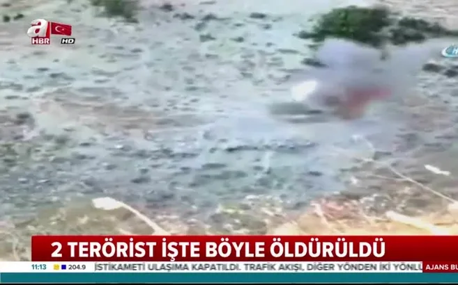 Polis memurunu şehit eden 2 PKK'lı terörist öldürüldü