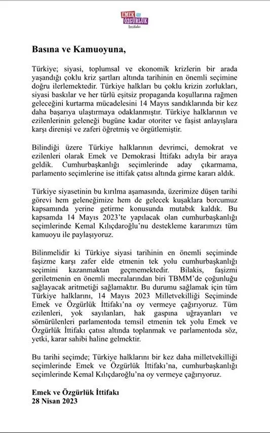 Mansur Yavaş’tan HDP güzellemesi! Selahattin Demirtaş’ı da aklamaya çalıştı: HDP belki PKK’ya silah bırakın diyecek