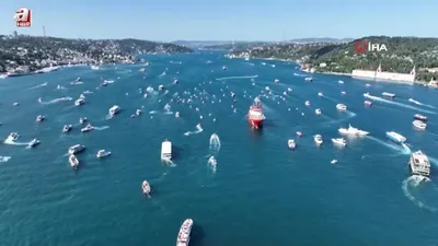 İstanbul Boğazı’nda 15 Temmuz geçişi!