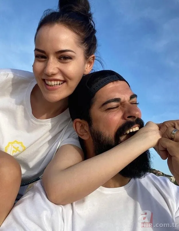 Burak Özçivit ve Fahriye Evcen'in oğlu Karan sosyal medyayı salladı! Pozlarına beğeni yağdı