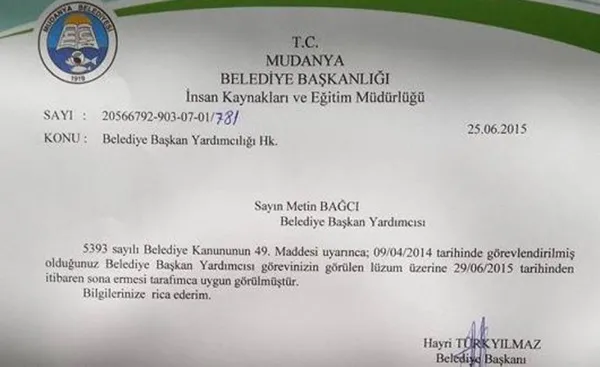 CHP’li Hayri Türkyılmaz Metin Bağcı’nın oğlunu belediye kreşine almadı