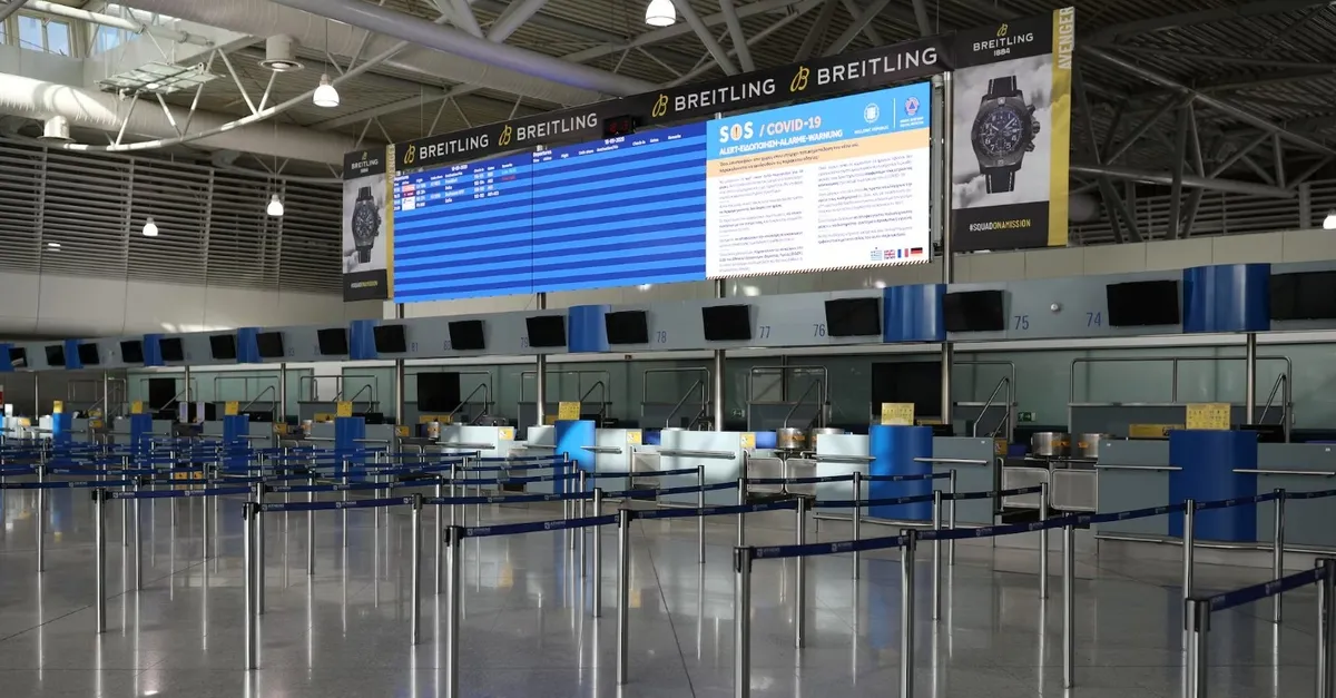 Yunanistan'da hava kontrol sistemi çöktü!