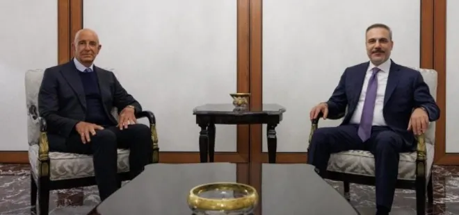 Bakan Fidan Tom Barrack ile görüştü