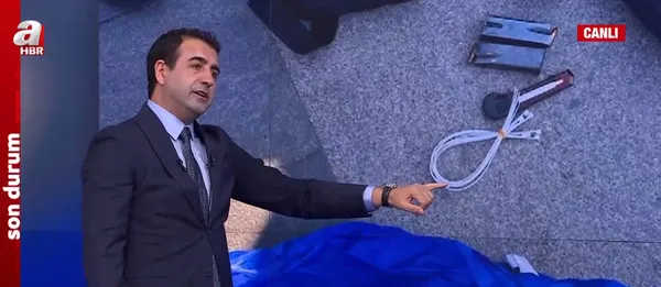 Adliye saldırısının şifreleri A Haber’de! Bu fotoğraf ilk kez A Haber’de: Canlı yayın düzenliği yerleştirmişler