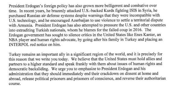 ABD Başkanı Biden’a 54 senatörden skandal mektup! Türkiye’yi kötüleyip Başkan Erdoğan’a baskı çağrısında bulundular