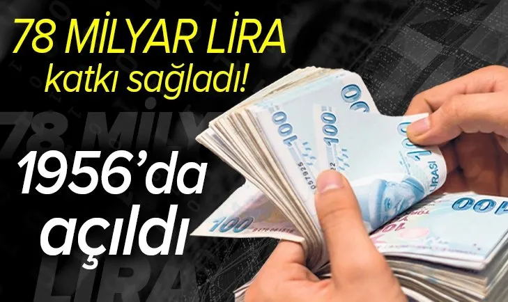 Ekonomiye tam 78 milyar lira katkı sağladı! 1956 yılında açılan Seyhan Barajı'ndan büyük destek